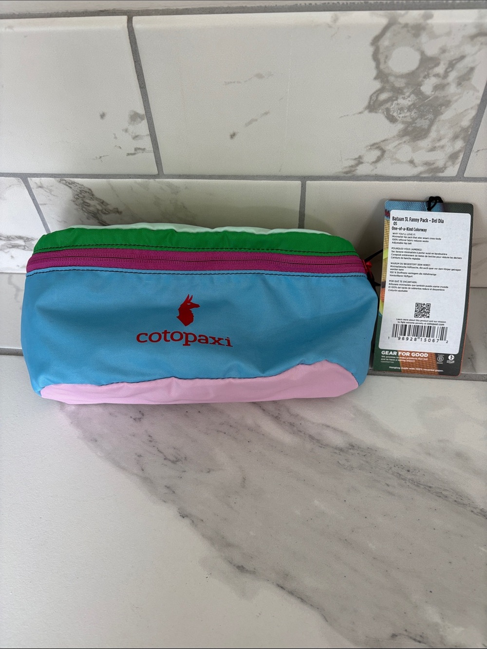 Cotopaxi Bataan 3L Fanny Pack - Del Dia Collection New With Tag - Picture 2 of 4